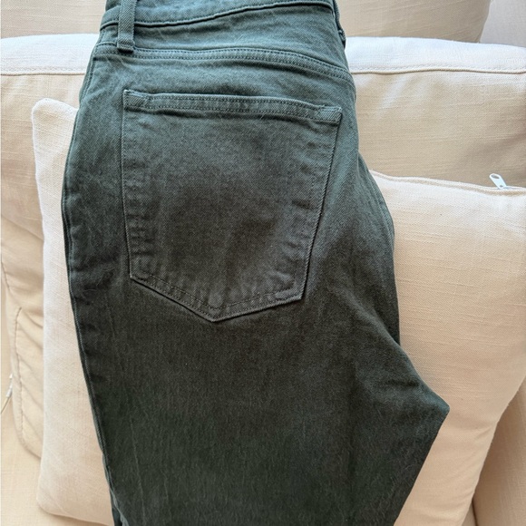 Dark Green Abercrombie Jeans, size 30/10R - Picture 3 of 6